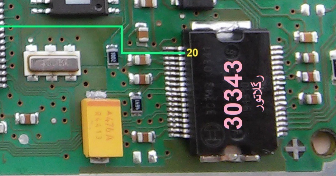 راهنمای تعمیر ایسیو بوش 206 me7.4.4  بخش ریگلاتور