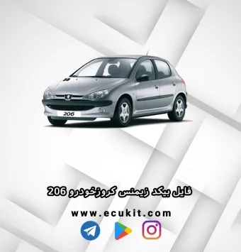 فایل بیکد زیمنس کروزخودرو 206